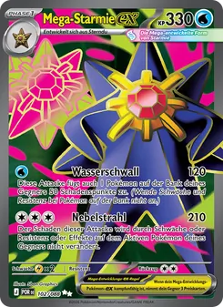 Sammelkarte Mega-Starmie-ex