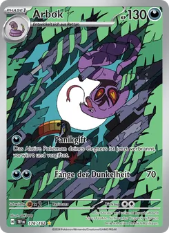 Sammelkarte Arbok