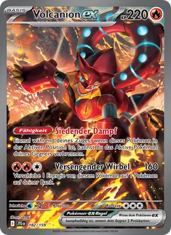 Sammelkarte Volcanion-ex