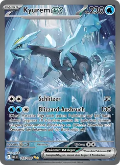 Sammelkarte Kyurem-ex