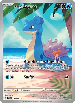 Sammelkarte Mistys Lapras