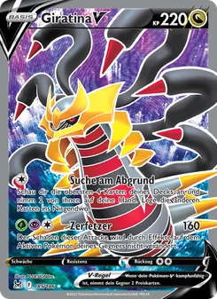 Sammelkarte Giratina V