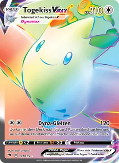 Sammelkarte Togekiss VMAX