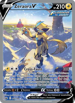 Sammelkarte Zeraora V