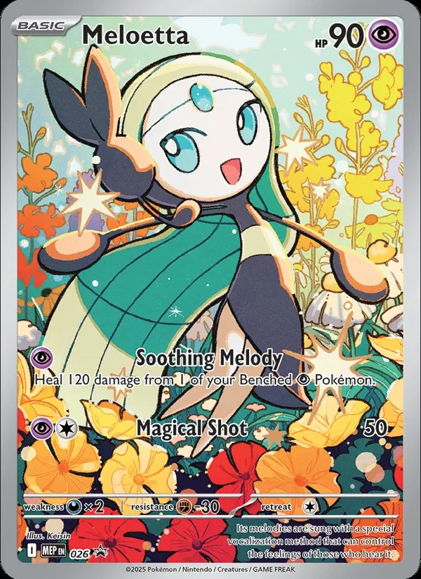 Sammelkarte Meloetta