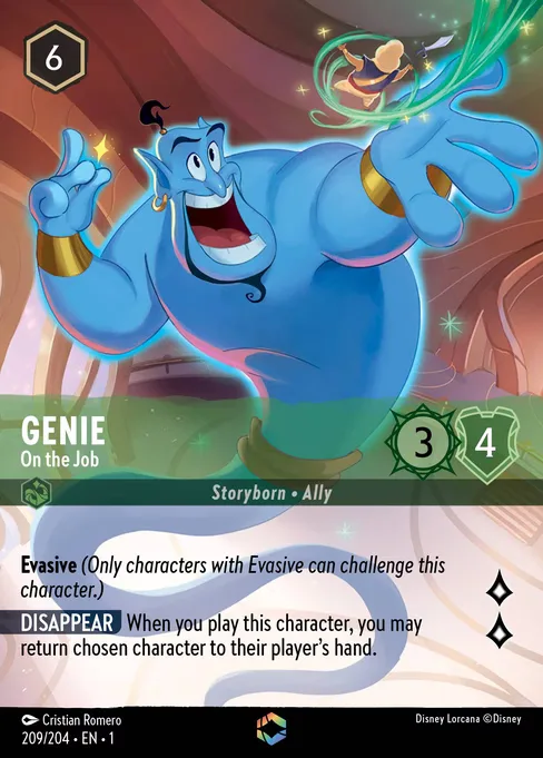 Sammelkarte Genie - On the Job