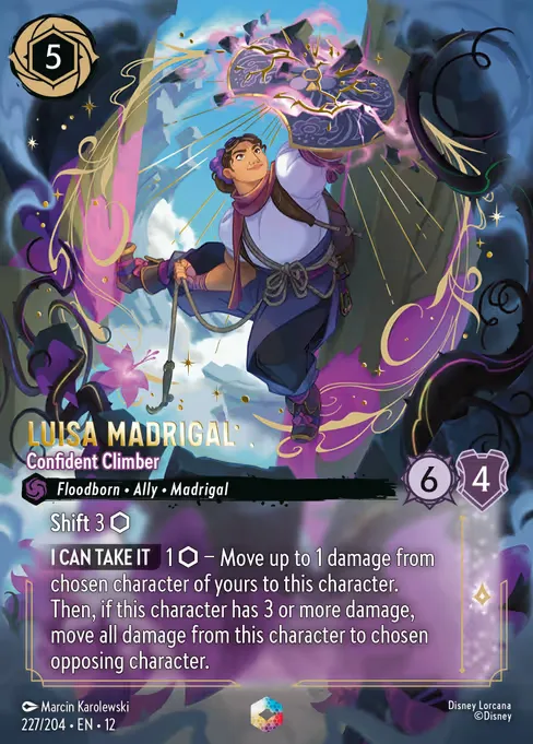 Sammelkarte Luisa Madrigal - Confident Climber