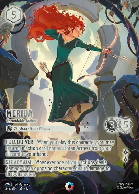 Sammelkarte Merida - Formidable Archer
