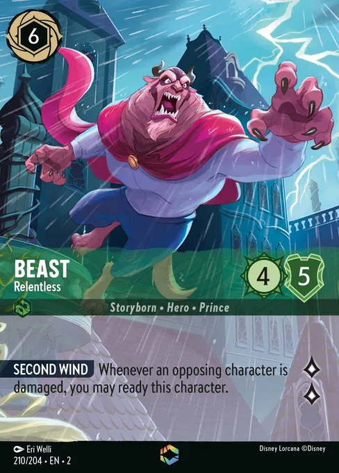 Sammelkarte Beast - Relentless