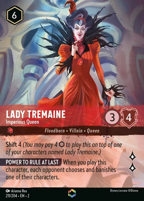Sammelkarte Lady Tremaine - Imperious Queen