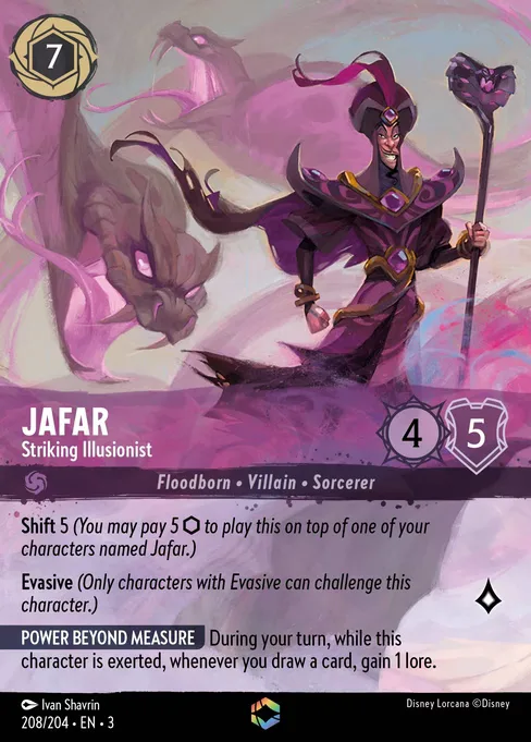 Sammelkarte Jafar - Striking Illusionist