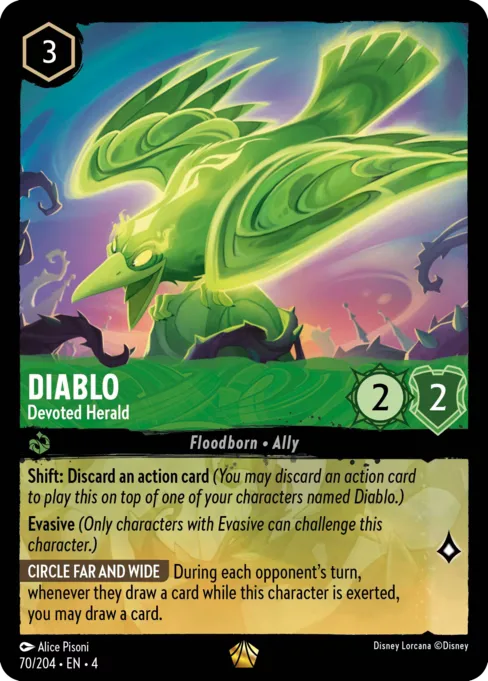 Sammelkarte Diablo - Devoted Herald