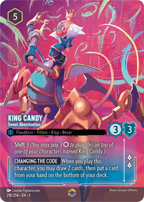 Sammelkarte King Candy - Sweet Abomination