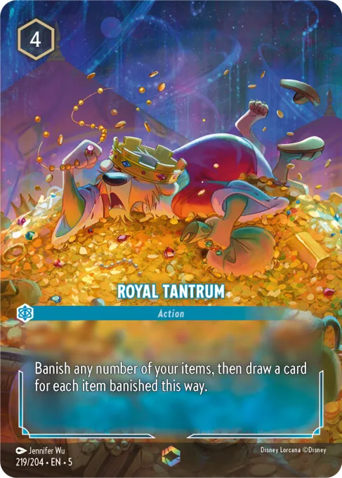 Sammelkarte Royal Tantrum