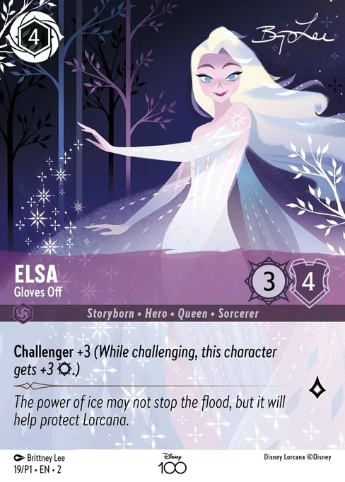 Sammelkarte Elsa - Gloves Off