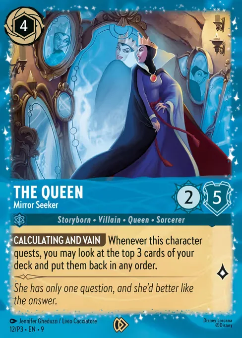 Sammelkarte The Queen - Mirror Seeker