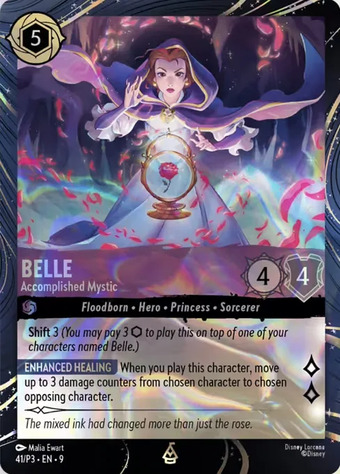 Sammelkarte Belle - Accomplished Mystic