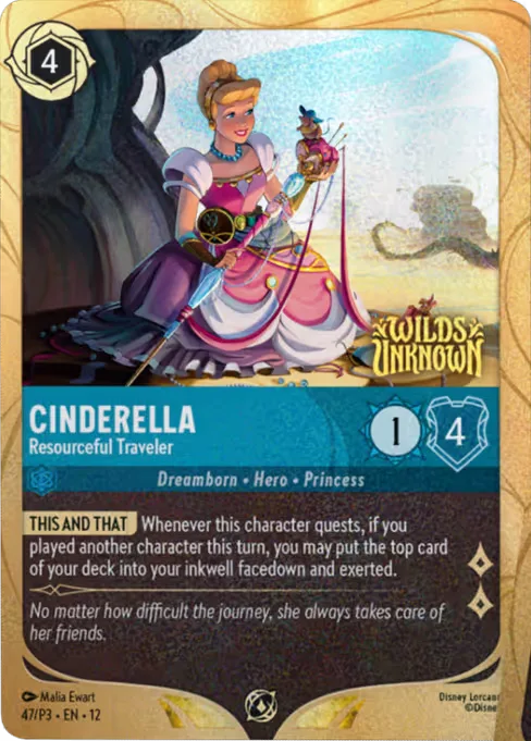 Sammelkarte Cinderella - Resourceful Traveler