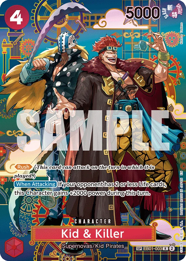 Sammelkarte Kid & Killer