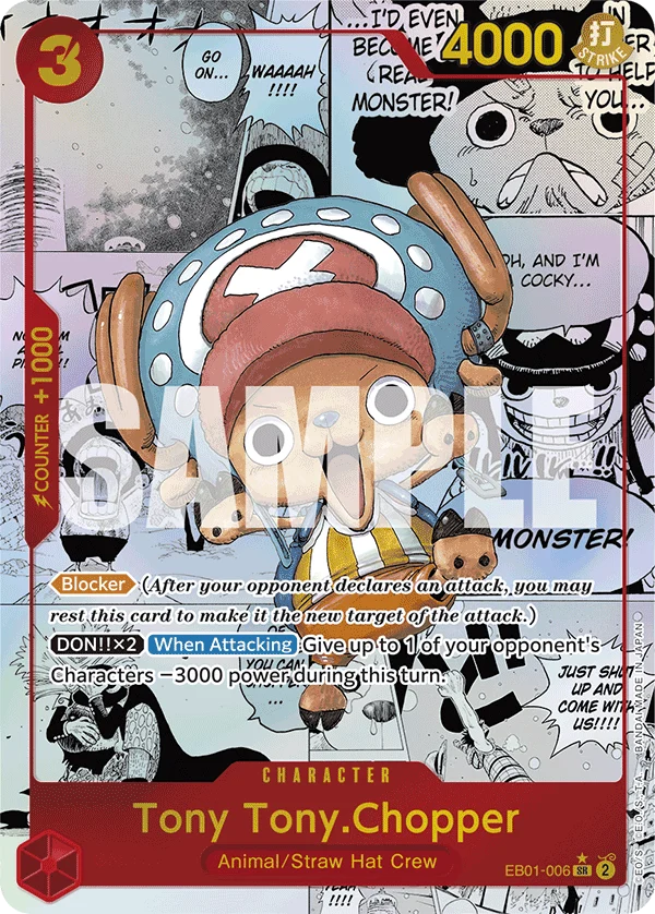 Sammelkarte Tony Tony.Chopper