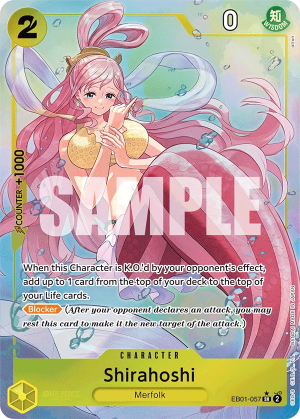 Sammelkarte Shirahoshi