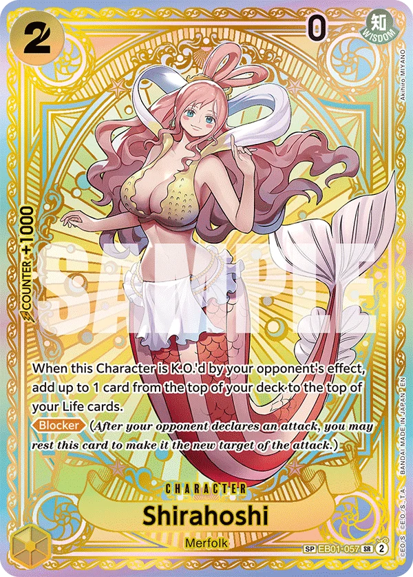 Sammelkarte Shirahoshi