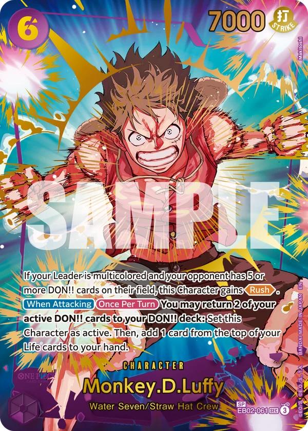 Sammelkarte Monkey.D.Luffy
