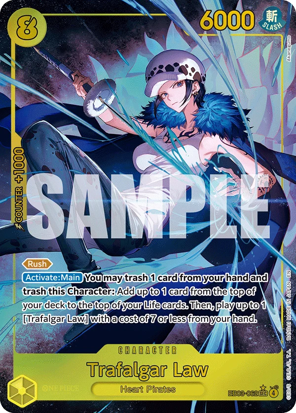Sammelkarte Trafalgar Law