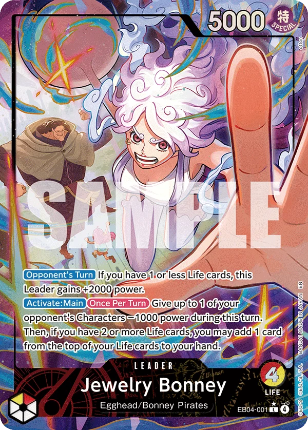 Sammelkarte Jewelry Bonney