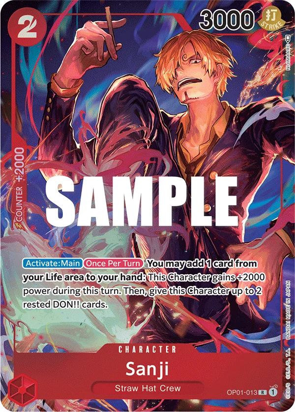 Sammelkarte Sanji