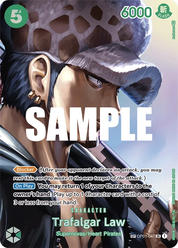 Sammelkarte Trafalgar Law