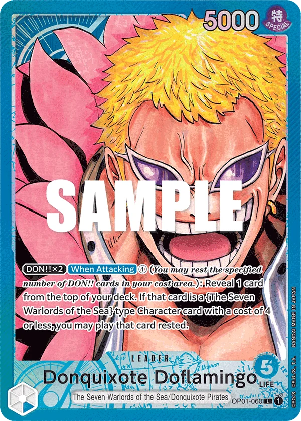 Sammelkarte Donquixote Doflamingo