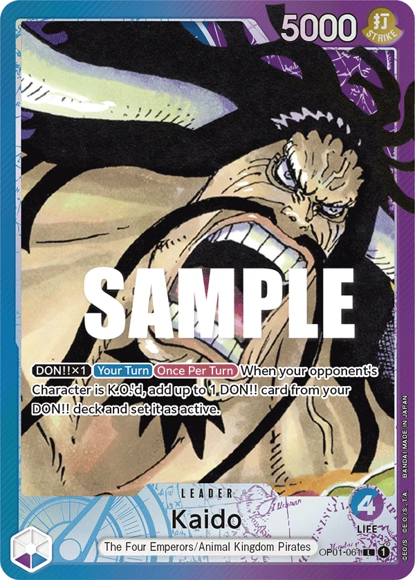 Sammelkarte Kaido