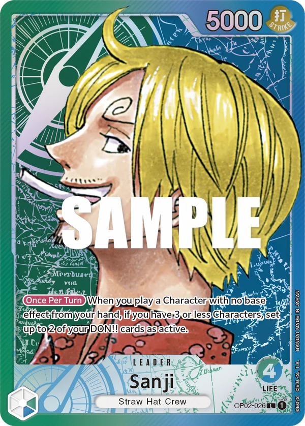 Sammelkarte Sanji