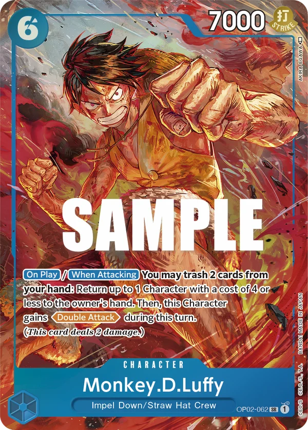 Sammelkarte Monkey.D.Luffy