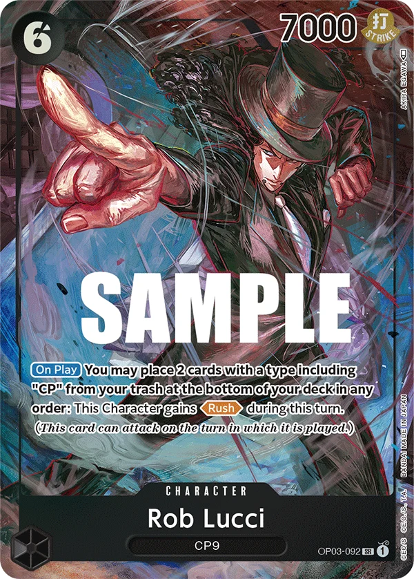 Sammelkarte Rob Lucci