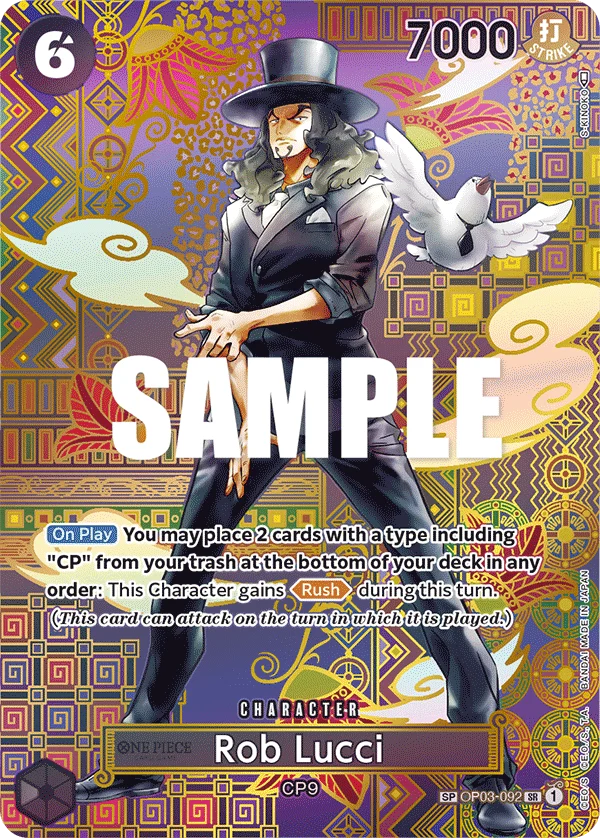 Sammelkarte Rob Lucci