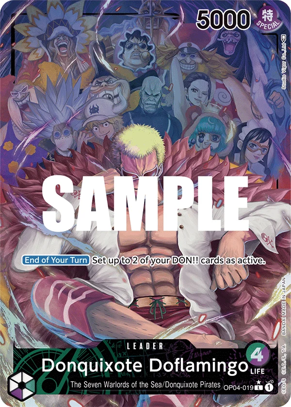 Sammelkarte Donquixote Doflamingo