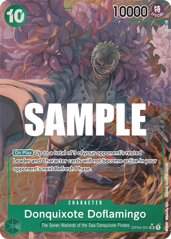 Sammelkarte Donquixote Doflamingo
