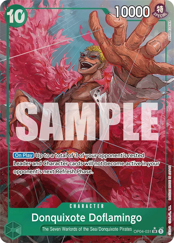 Sammelkarte Donquixote Doflamingo