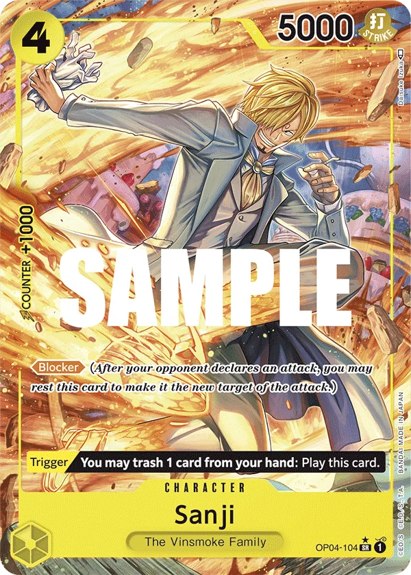 Sammelkarte Sanji