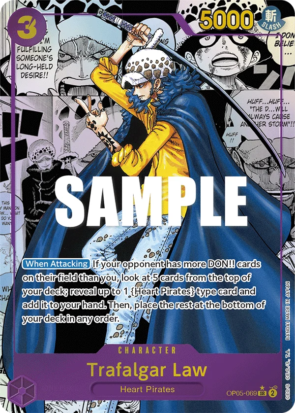 Sammelkarte Trafalgar Law