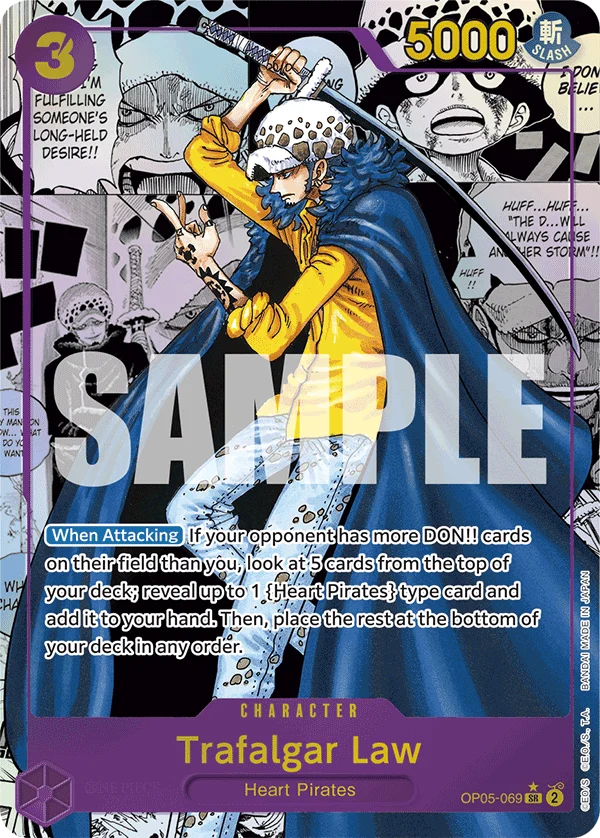 Sammelkarte Trafalgar Law