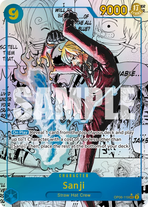 Sammelkarte Sanji