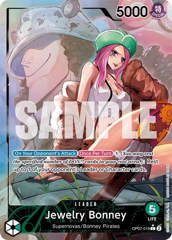 Sammelkarte Jewelry Bonney