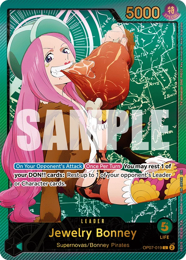 Sammelkarte Jewelry Bonney
