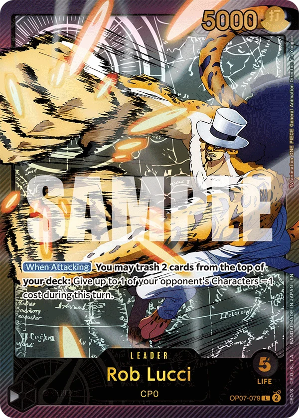 Sammelkarte Rob Lucci