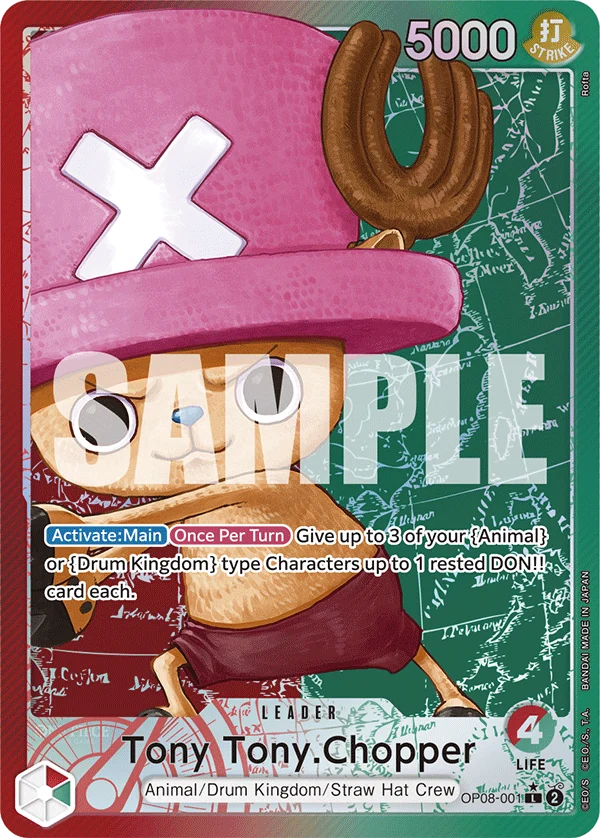 Sammelkarte Tony Tony.Chopper