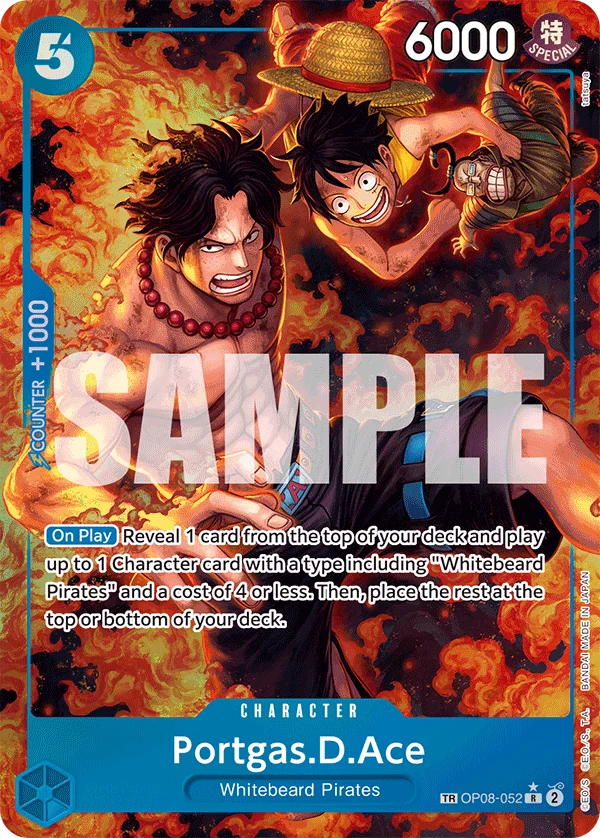 Sammelkarte Portgas.D.Ace