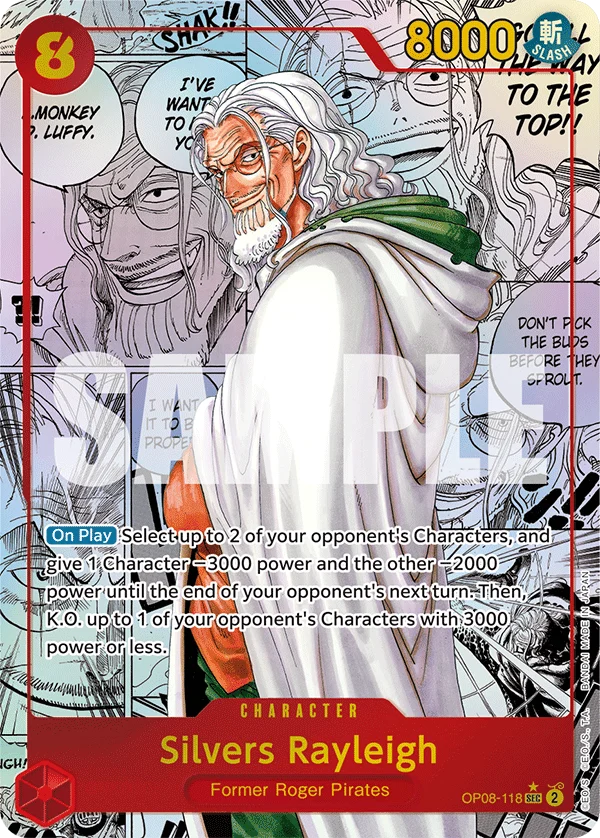 Sammelkarte Silvers Rayleigh